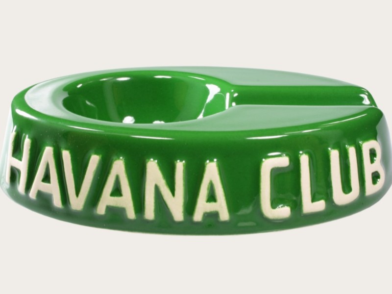 Havana Club Egoista Green kerámia szivarhamuzó 1 szivar részére